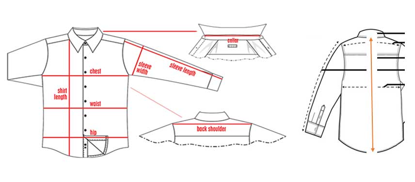 Size Guide - Pellicano Menswear